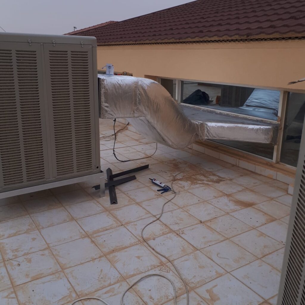 تركيب دكت تكييف