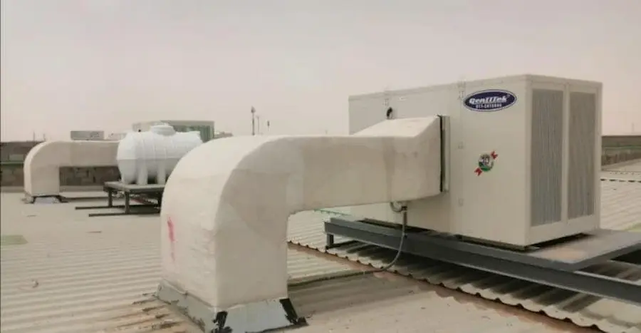 تركيب تكييف مركزي