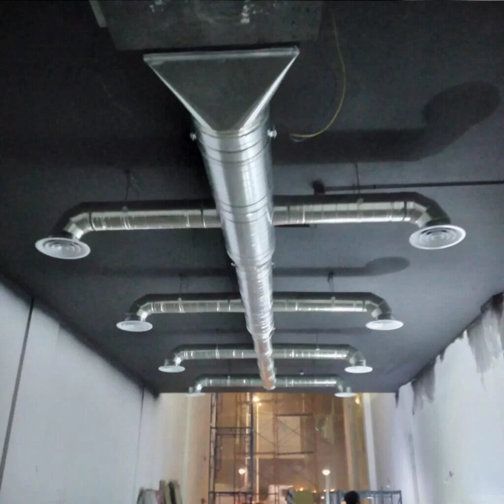 تركيب مكيف مركزي باحتراف مع نسمات لخدمات التبريد