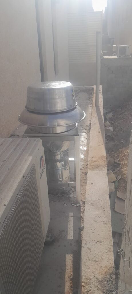 تركيب مداخن