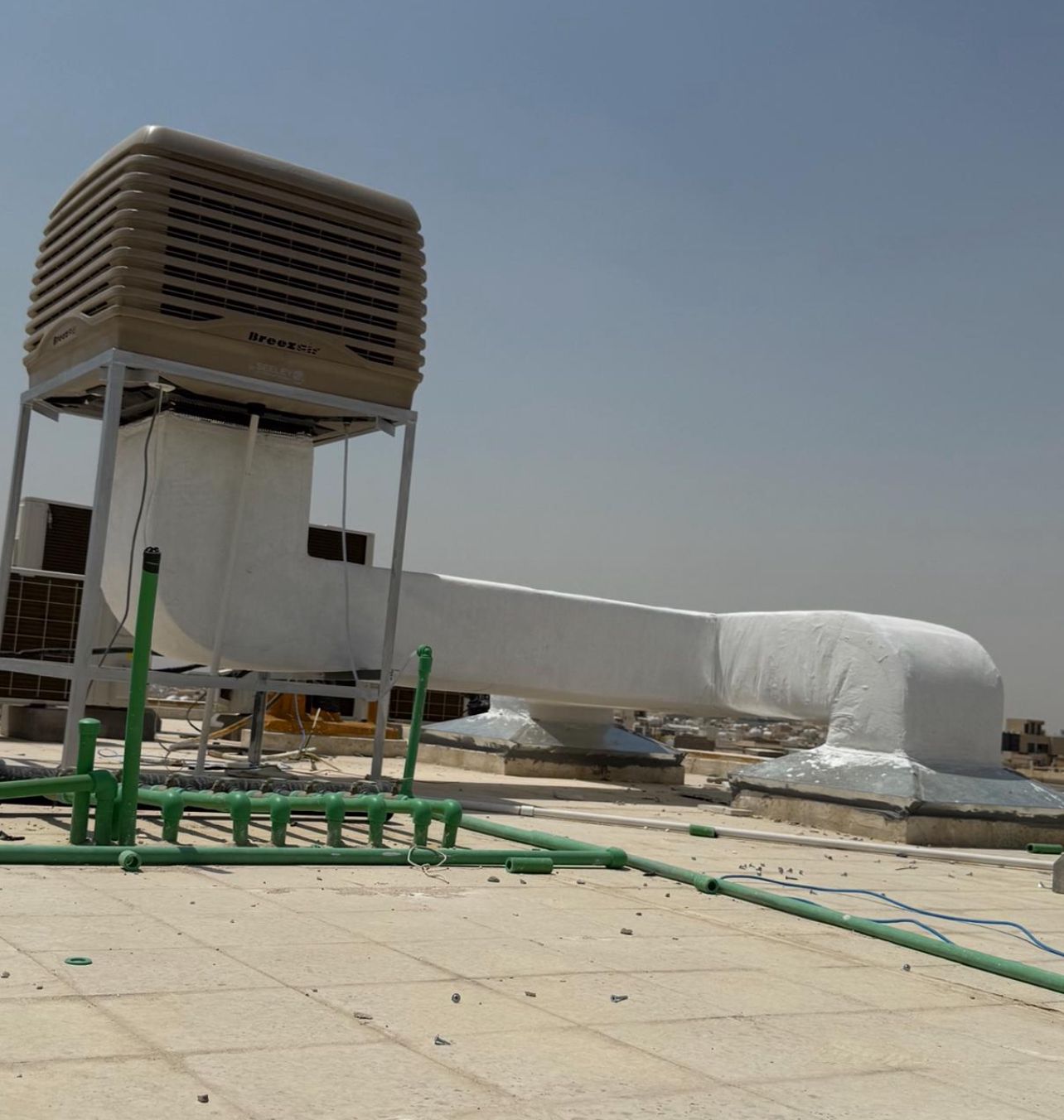 كيف يتم تركيب دكت مكيف صحراوي للمنازل بالرياض بشكل صحيح؟