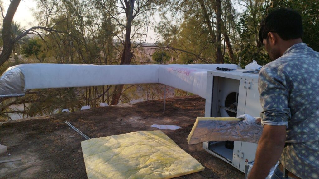 تفصيل دكت مكيف صحراوي بالرياض